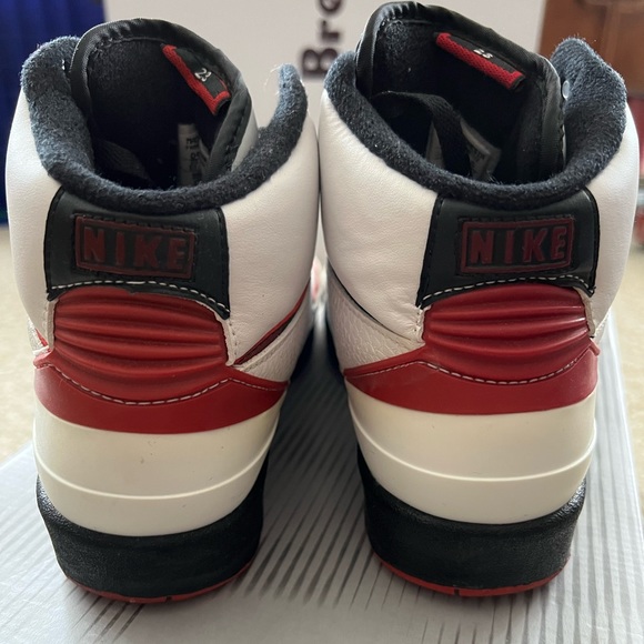 Nike Jordan 2 II retro Chicago sneakers 2004 OG ORIGINAL shoes varsity- 6 y 8 w - Picture 7 of 10